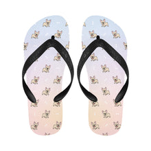 Load image into Gallery viewer, Adorable Fawn Frenchie Love Unisex Slippers - 7 Gradients-19