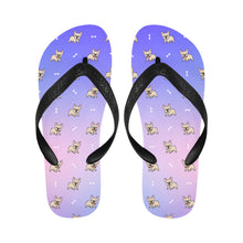 Load image into Gallery viewer, Adorable Fawn Frenchie Love Unisex Slippers - 7 Gradients-4