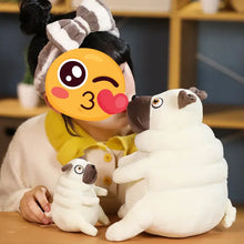 Load image into Gallery viewer, Adorable Fawn Pug Stuffed Animal Plush Toy-Stuffed Animals-Dog Memorial Gifts,Pug,Stuffed Animal-5