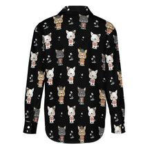 Load image into Gallery viewer, Adorable French Bulldog Flowers and Hearts Women's Shirt-27