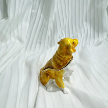 Load image into Gallery viewer, Adorable Golden Retriever Jewelry Box-3