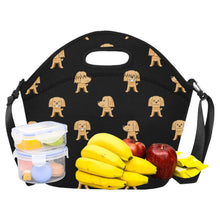 Load image into Gallery viewer, Adorable Golden Retriever Love Neoprene Lunch Bag-14
