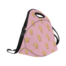 Load image into Gallery viewer, Adorable Golden Retriever Love Neoprene Lunch Bag-7