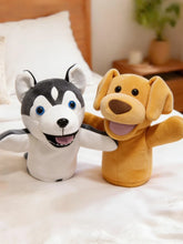 Load image into Gallery viewer, Adorable Husky Hand Puppet and Plush Toy-15