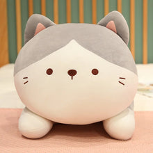 Load image into Gallery viewer, Adorable Large Gray and White Cat Stuffed Animal Plush Toy - Cuddly Long Snuggler-12