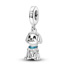 Load image into Gallery viewer, Adorable Maltese Dog Silver Charm – Cute Jewelry Gift-KTC967-1