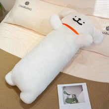 Load image into Gallery viewer, Adorable Maltese with Red Collar Stuffed Animal Plush Toy-white-about 100cm-1