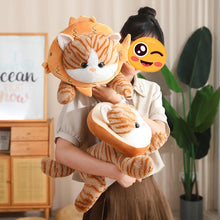 Load image into Gallery viewer, Adorable Orange Striped Tabby Cat Stuffed Animal Plush Toys - check Variant names-Cats-Cat Memorial Gifts,Stuffed Animal,Tabby Cat-7