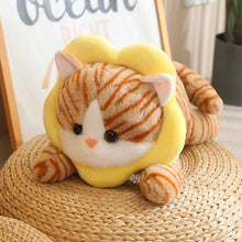 Load image into Gallery viewer, Adorable Orange Striped Tabby Cat Stuffed Animal Plush Toys-Brown Yellow-40cm-9