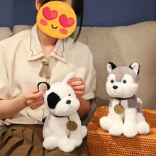 Load image into Gallery viewer, Adorable Pied French Bulldog Stuffed Animal Plush Toy-Stuffed Animals-Dog Memorial Gifts,French Bulldog,Stuffed Animal-3