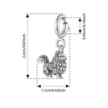 Load image into Gallery viewer, Adorable Pomeranian Silver Charm – Cute DIY Bracelet Gift-FNC1131-1