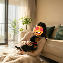 Load image into Gallery viewer, Adorable Realistic Black and Tan Dachshund Plush Toy – Wiener Dog Lover Gift-2