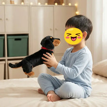 Load image into Gallery viewer, Adorable Realistic Black and Tan Dachshund Plush Toy – Wiener Dog Lover Gift-1