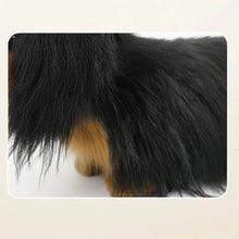 Load image into Gallery viewer, Adorable Realistic Long Haired Black Tan Dachshund Plush Toy – Wiener Dog Lover Gift-8