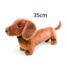 Load image into Gallery viewer, Adorable Realistic Red Dachshund Plush Toy – Wiener Dog Lover Gift-2-7