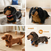 Load image into Gallery viewer, Adorable Realistic Red Dachshund Plush Toy – Wiener Dog Lover Gift-8