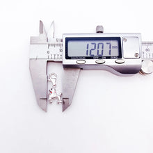 Load image into Gallery viewer, Adorable Red Scarf Poodle Silver Pendant Charm-3