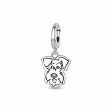 Load image into Gallery viewer, Adorable Schnauzer Dog Charm Bead – Silver Bracelet Gift-Accessories-Accessories,Charm Beads,Dog Memorial Gifts,Dog Mom Gifts,Jewellery,Schnauzer-2