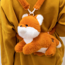 Load image into Gallery viewer, Adorable Shiba Inu Plush Toy with Carry Strap-3