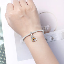 Load image into Gallery viewer, Adorable Shiba Inu Silver Dangle Charm-5