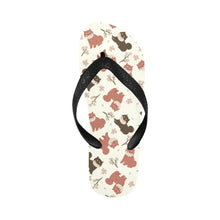 Load image into Gallery viewer, Adorable Shiba Inu with Blossoms Unisex Slippers-Footwear-Accessories, Dog Mom Gifts, Shiba Inu, Slippers-11