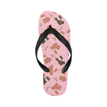 Load image into Gallery viewer, Adorable Shiba Inu with Blossoms Unisex Slippers-Footwear-Accessories, Dog Mom Gifts, Shiba Inu, Slippers-13