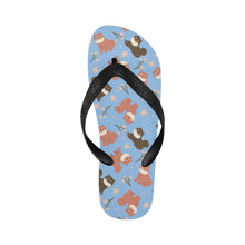 Load image into Gallery viewer, Adorable Shiba Inu with Blossoms Unisex Slippers-Footwear-Accessories, Dog Mom Gifts, Shiba Inu, Slippers-17