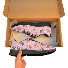 Load image into Gallery viewer, Adorable Shiba Inu with Blossoms Women's Breathable Sneakers-9