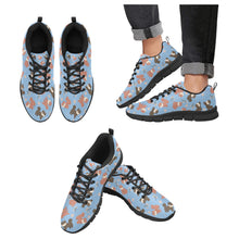 Load image into Gallery viewer, Adorable Shiba Inu with Blossoms Women's Breathable Sneakers-LightSkyBlue-US13-25
