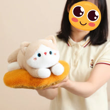 Load image into Gallery viewer, Adorable Calico Cat Plush Toy - Cosy Cushion Cutie-Stuffed Animals-5