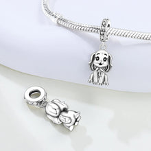 Load image into Gallery viewer, Adorable Silver Cocker Spaniel Silver Charm Bead – Cute Gift-2