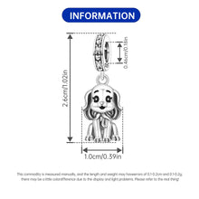 Load image into Gallery viewer, Adorable Silver Cocker Spaniel Silver Charm Bead – Cute Gift-6