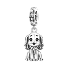 Load image into Gallery viewer, Adorable Silver Cocker Spaniel Silver Charm Bead – Cute Gift-OTC1552-1