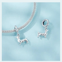 Load image into Gallery viewer, Adorable Silver Corgi Dangle Charm – Cute Dog Mom Gift-11