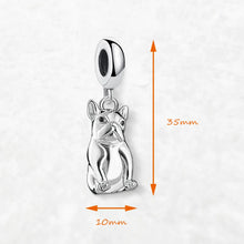 Load image into Gallery viewer, Adorable Silver French Bulldog Charm – Cute Dog Mom Gift-2