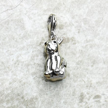 Load image into Gallery viewer, Adorable Silver French Bulldog Charm – Cute Dog Mom Gift-Lobster Clasp-10