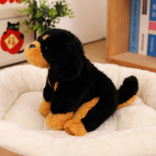 Load image into Gallery viewer, Adorable Small Realistic Rottweiler Plush Toy-7