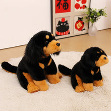 Load image into Gallery viewer, Adorable Small Realistic Rottweiler Plush Toy-13