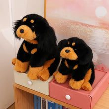 Load image into Gallery viewer, Adorable Small Realistic Rottweiler Plush Toy-14