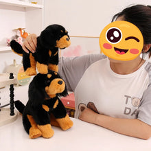 Load image into Gallery viewer, Adorable Small Realistic Rottweiler Plush Toy-4