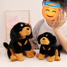 Load image into Gallery viewer, Adorable Small Realistic Rottweiler Plush Toy-5
