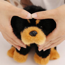 Load image into Gallery viewer, Adorable Small Realistic Rottweiler Plush Toy-8