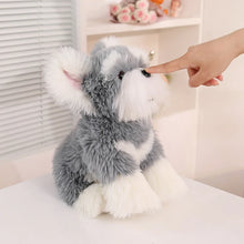Load image into Gallery viewer, Adorable Standing Schnauzer Stuffed Animal Plush Toys - 4 Coat Colors-2