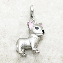 Load image into Gallery viewer, Adorable Sterling Silver Chihuahua Pendant – Gift for Dog Moms-Lobster Clasp-1