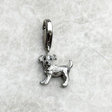 Load image into Gallery viewer, Adorable Sterling Silver Labrador Charm – Gift for Dog Lovers-Lobster Clasp-9