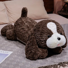 Load image into Gallery viewer, Adorable Stretching English Springer Spaniel Stuffed Animal Plush Pillows-90cm-Dark brown-8