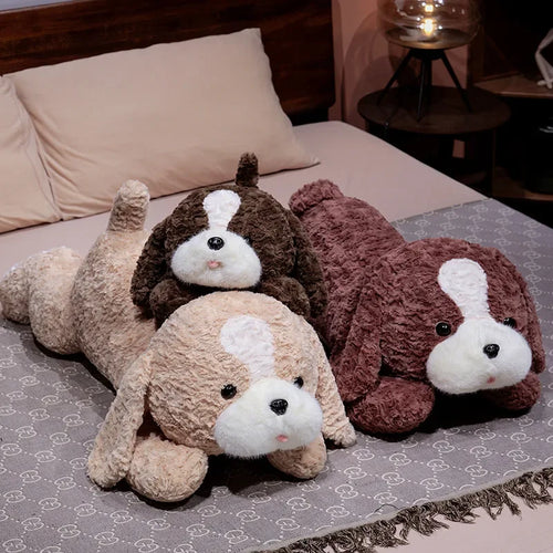 Adorable Stretching English Springer Spaniel Stuffed Animal Plush Pillows-1