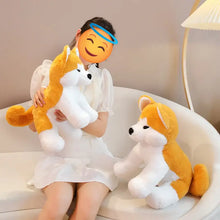 Load image into Gallery viewer, Adorable Tan and White Shiba Inu Stuffed Animal Plush Toy-Stuffed Animals-Dog Memorial Gifts,Shiba Inu,Stuffed Animal-6