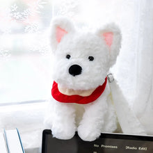 Load image into Gallery viewer, Adorable Westie Plush Toy with Carry Strap-2