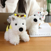 Load image into Gallery viewer, Adorable Westie Terrier with Different Dresses Stuffed Animal Plush Toy-Stuffed Animals-Dog Memorial Gifts,Stuffed Animal,West Highland Terrier-4